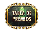 Tabla de Premios
